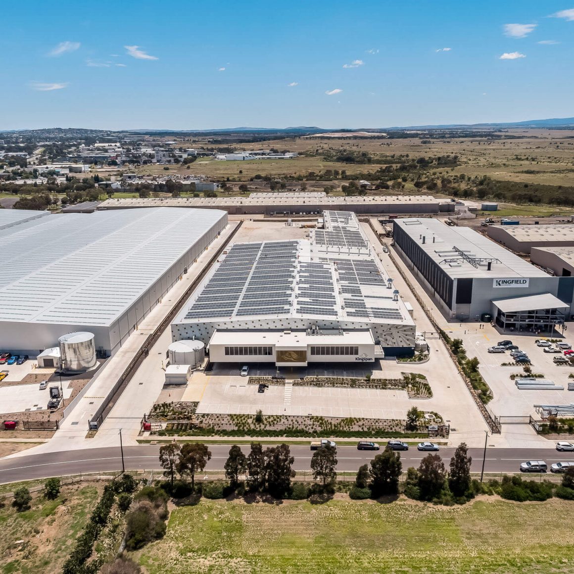 Kingspan Solar Panels Aerial and Photography - Beckon Media